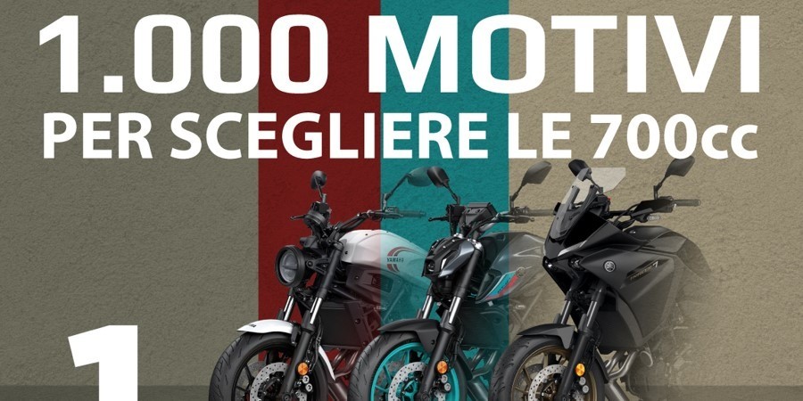 Nuova promozione Yamaha: € 1.000,00  di Vantaggi da Motorgame Lucca e Pisa!